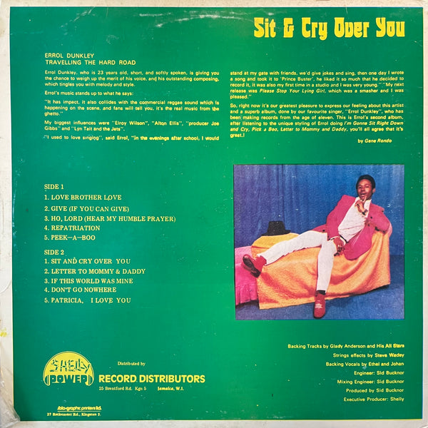 ERROL DUNKLEY [Sit ＆ Cry Over You]