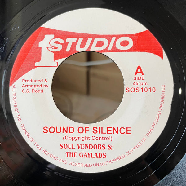 SOUL VENDERS & THE GAYLADS [Sound Of Silence / Everyday Is Like A Holiday]