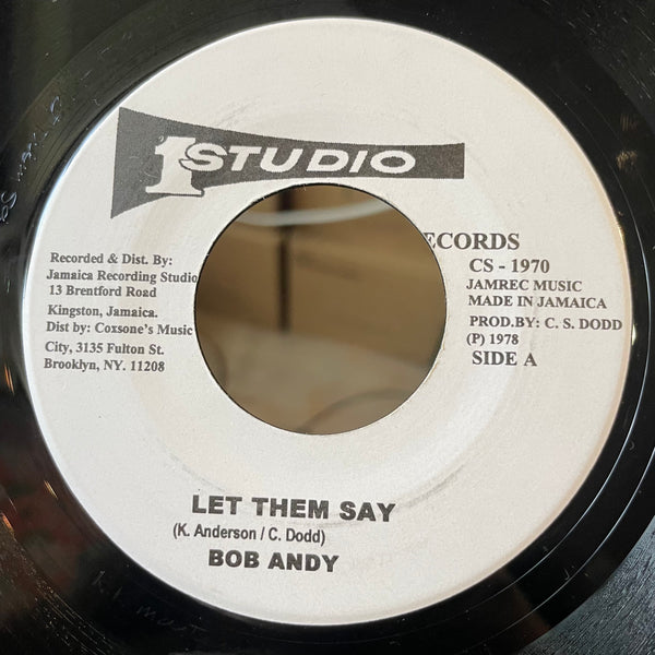 BOB ANDY [Let Them Say]