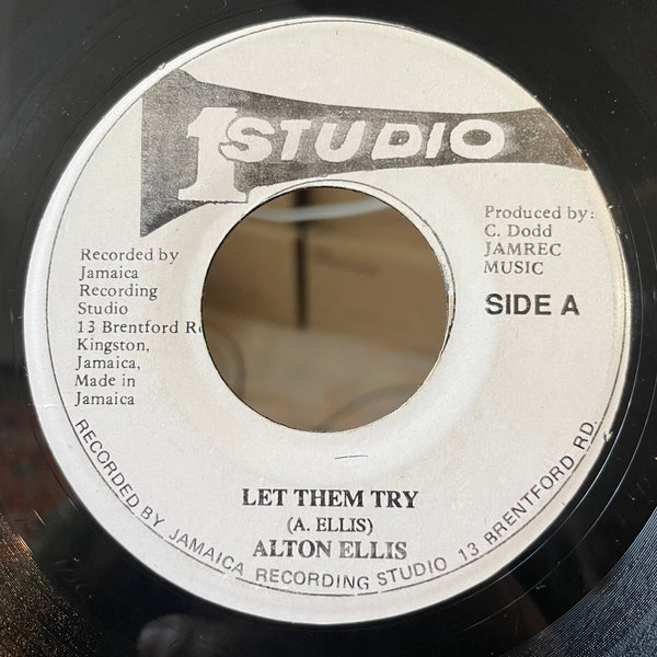 ALTON ELLIS [Let Them Try / A Fool]