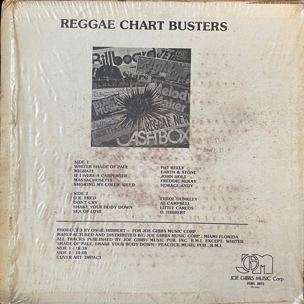 V.A. PAT KELLY . EARTH & STONE . FREDDIE MCKAY. ETC.. [Reggae Chart Busters]