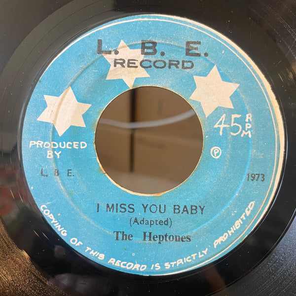 THE HEPTONES [I Miss You Baby]