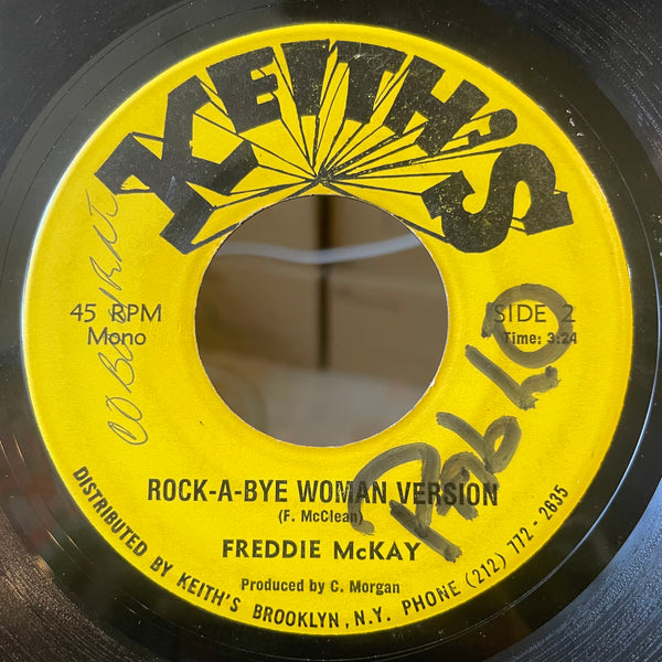 THE UNIQUES( FREDDY MCKAY) [Rock A Bye Woman / Love Vibration]