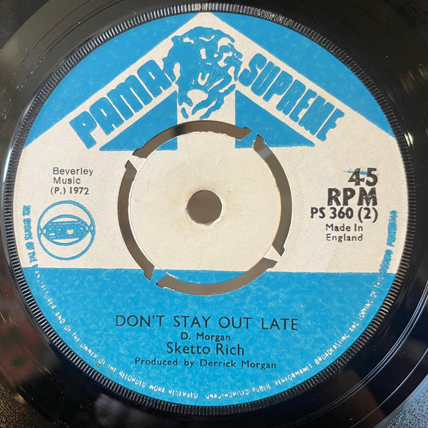 GRAHAM HAWK & OWEN GRAY / SKETTO RICH [Amazing Grace / Dont Stay Out Late]