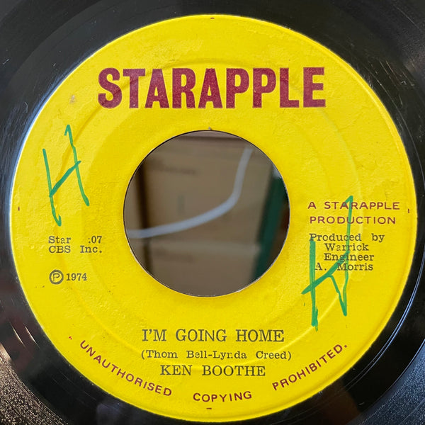 KEN BOOTHE [I'm Going Home]