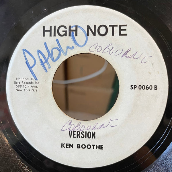 KEN BOOTHE [Say You / Version]