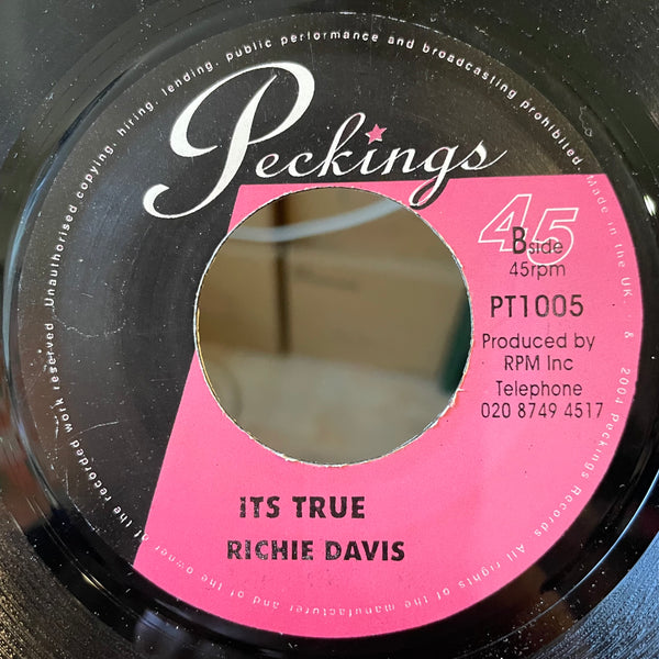 LADY LEX / RICHIE DAVIS  [God Bless The Child / Its True]