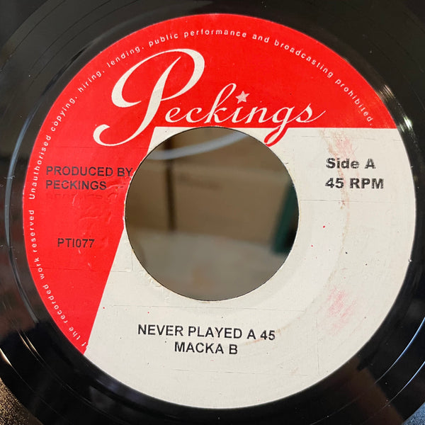 MACKA B / LEANNA [Never Played A 45 / Grapevine]