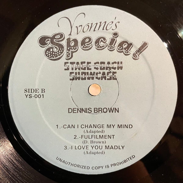 DENNIS BROWN [Stage Coach Showcase]
