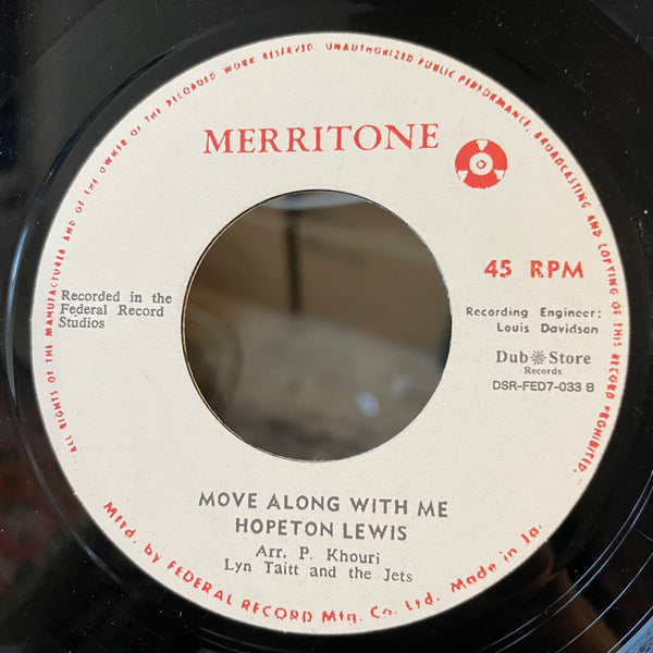 HOPETON LEWIS [At The Corner Of The Street / Move Along With Me]