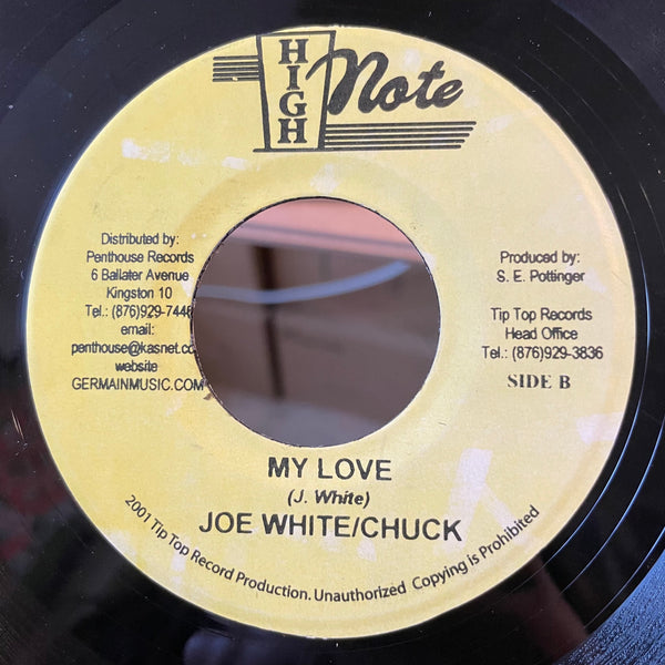 THE GAYLADS / JOE WHITE & CHUCK [A B C Rock Steady / My Love]
