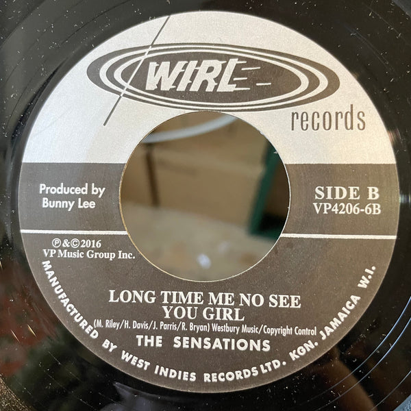 THE SENSATIONS [Born To Love / Long Time Me No See You Girl]
