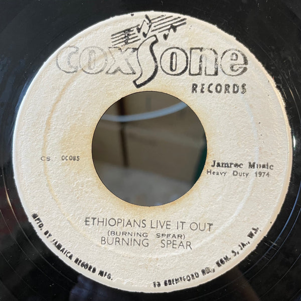 BURNING SPEAR [Ethiopians Live It Out]