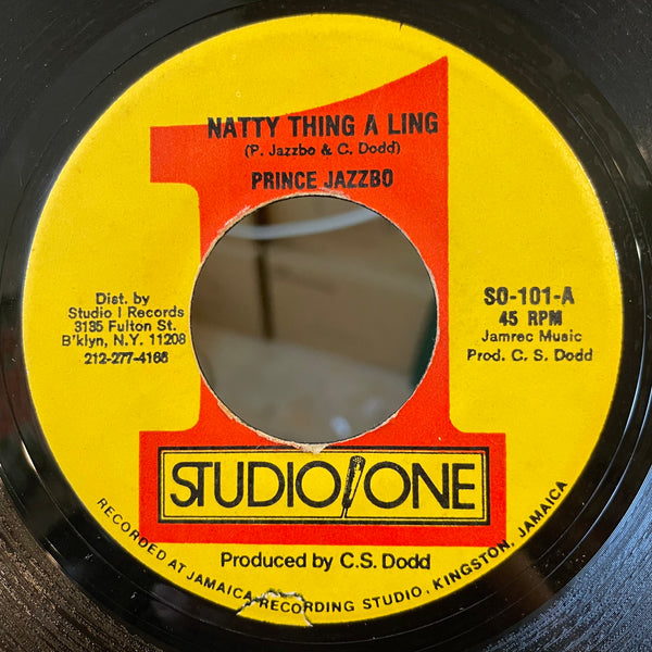 PRINCE JAZZBO [Natty Ting A Ling]