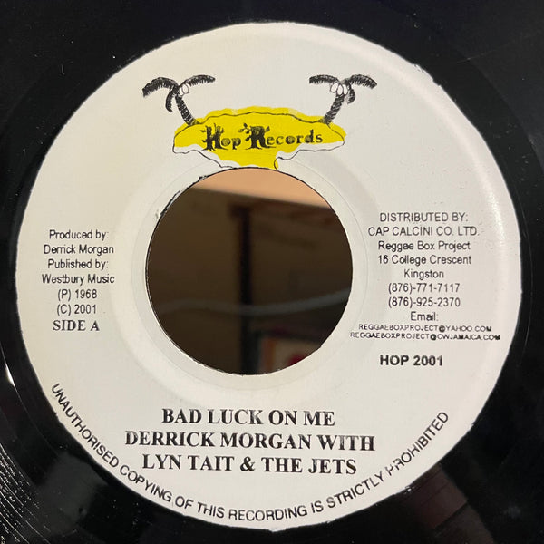 PAULINE MORGAN & LOVELETS / DERRICK MORGAN [Stop The Wedding / Bad Luck On Me]