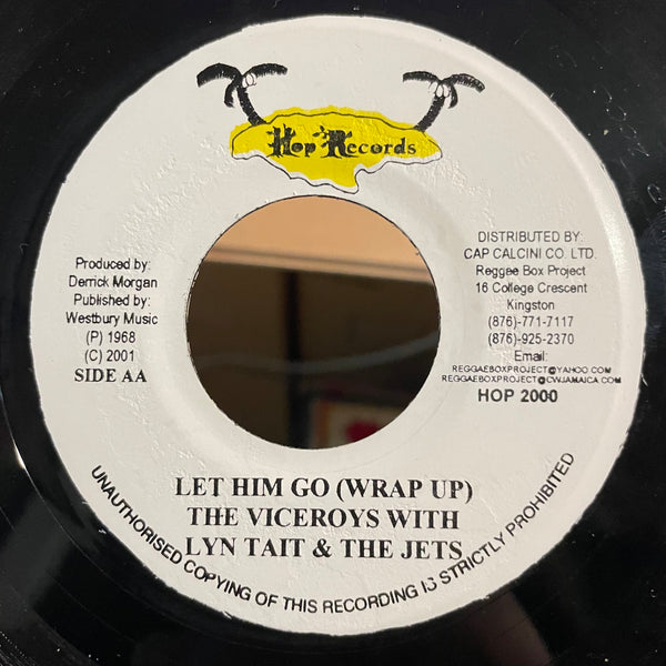 DERRICK MORGAN / VICEROYS [Tears On My Pillow / Let Him Go (Wrap Up)]