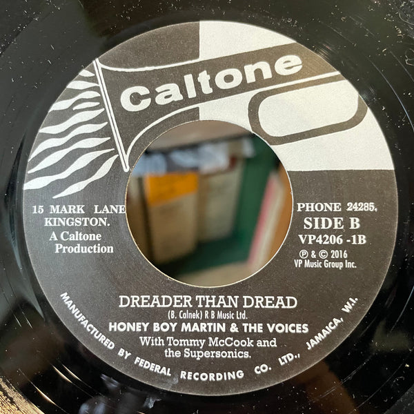 THE JUPITERS / HONEY BOY MARTIN & THE VOICES [The Return Of Ezekial / Dreader Than Dread]