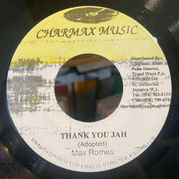 MAX ROMEO [Thank You Jah]