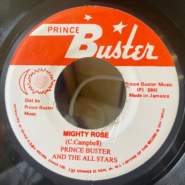 PRINCE BUSTER / RAYMOND HERPER [Hard Man Fe Dead / Mighty Rose]