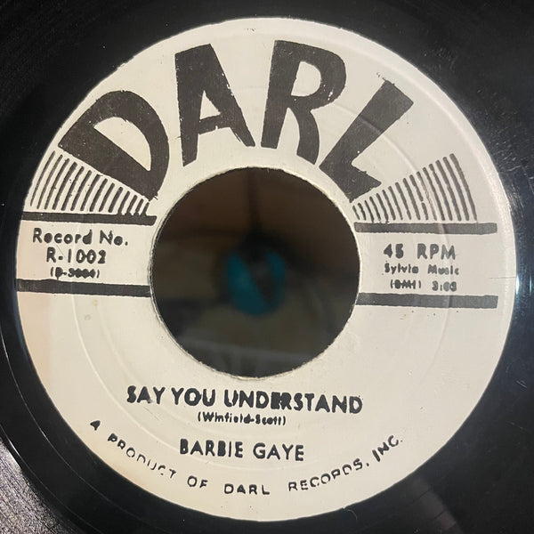 BARBIE GAYE [My Boy Lolipop / Say You Understanding]