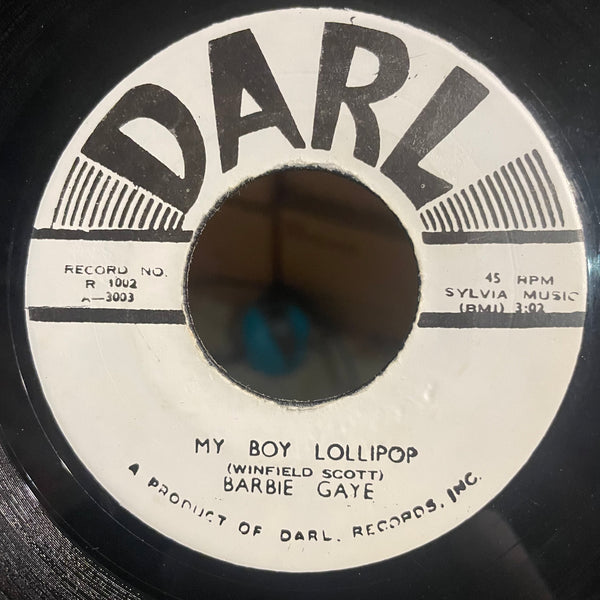 BARBIE GAYE [My Boy Lolipop / Say You Understanding]