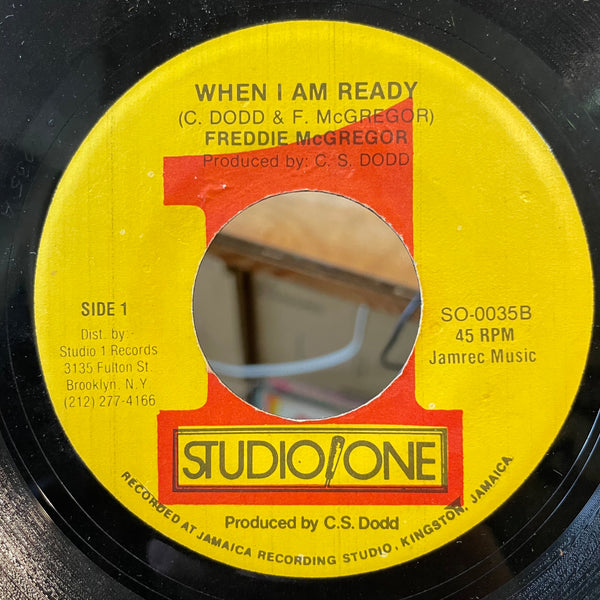 FREDDIE MCGREGOR [When I Am Ready]