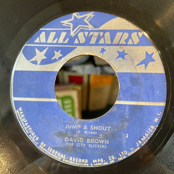 DAVID BROWN [Pretty Baby / Jump & Shout ]