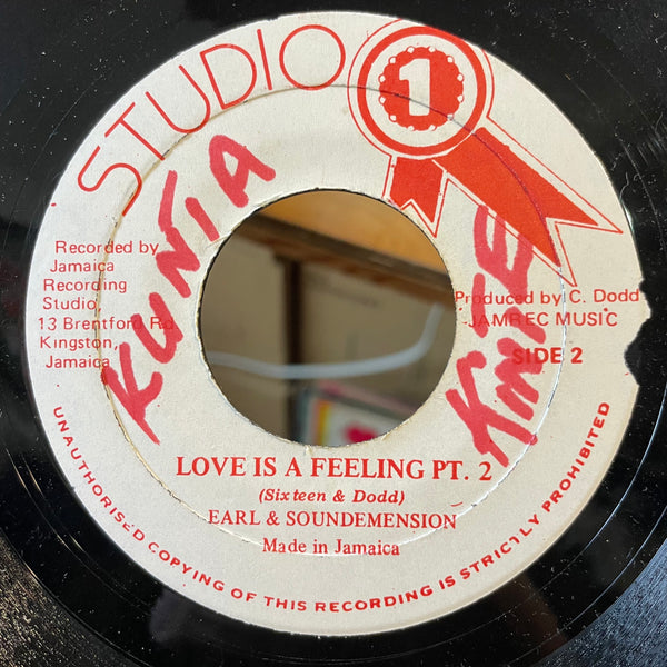 EARL SIXTEEN [Love Is A Feeling]