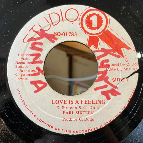 EARL SIXTEEN [Love Is A Feeling]