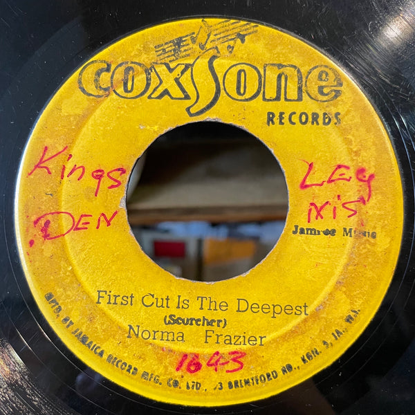 NORMA FRAZIER / BUMPS OAKLEY  [The First Cut Is The Deepest / Rugged Girl]