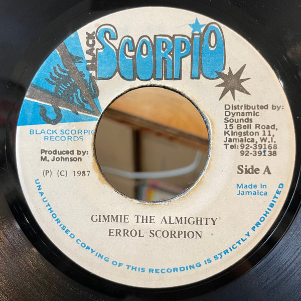 ERROL SCORPION [Ggimme The Almighty]