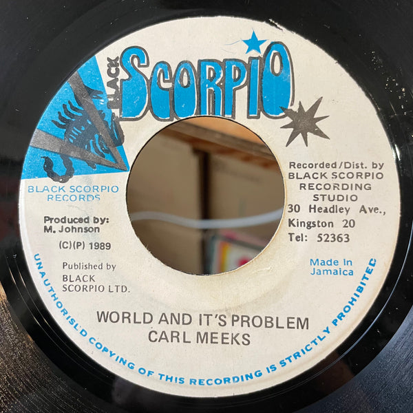 CARL MEEKS [World And Its Problem]