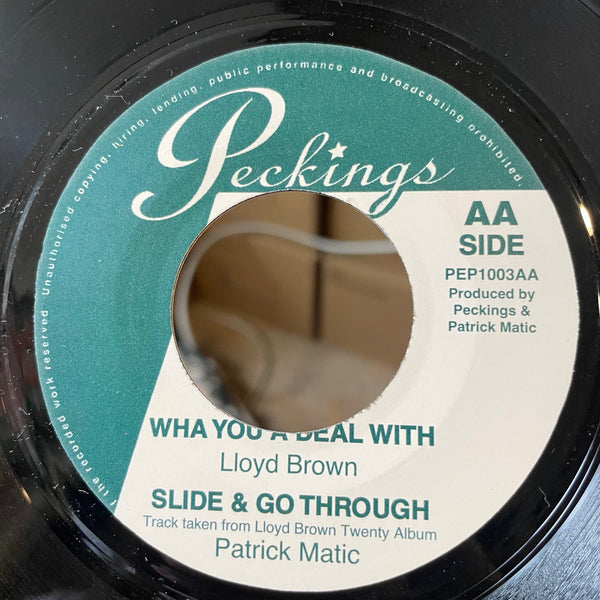 RAS CHARMER / PATRICK MATIC / LLOYD BROWN / PATRICK MATIC [Keep I Calm / Peckings Soul / What You A Deal With / Slide And Go Through]