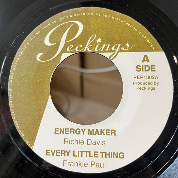 RICHIE DAVIS / FRANKIE PAUL / PETER HUNNIGALE / PETER SPENCE [Energy Maker / Every Little Thing / Soul Love / Mama Used To Say]