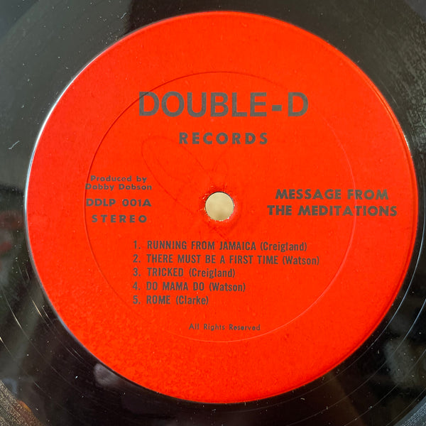 THE MEDITATIONS [Message From The Meditations]