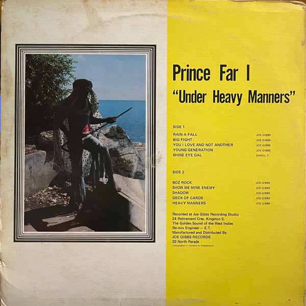 PRINCE FAR- I [Under Heavy Manners]