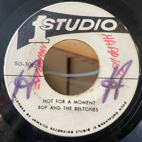 JACKIE MITTOO / BOP & BELLTONES [Man Pons Pot / Not For A Moment]