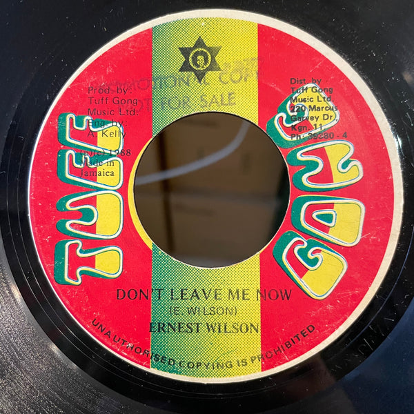 EARNEST WILSON [Don't Leave Me Now]