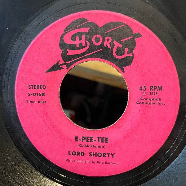 LORD SHORTY [Sweet Music / E - Pee - Tee]