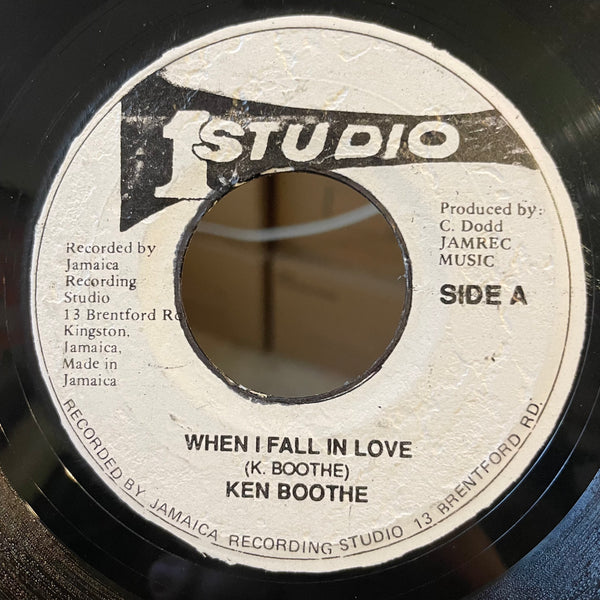 KEN BOOTHE [When I Fall In Love]