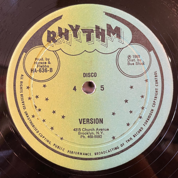 HORACE ANDY [Tonight]