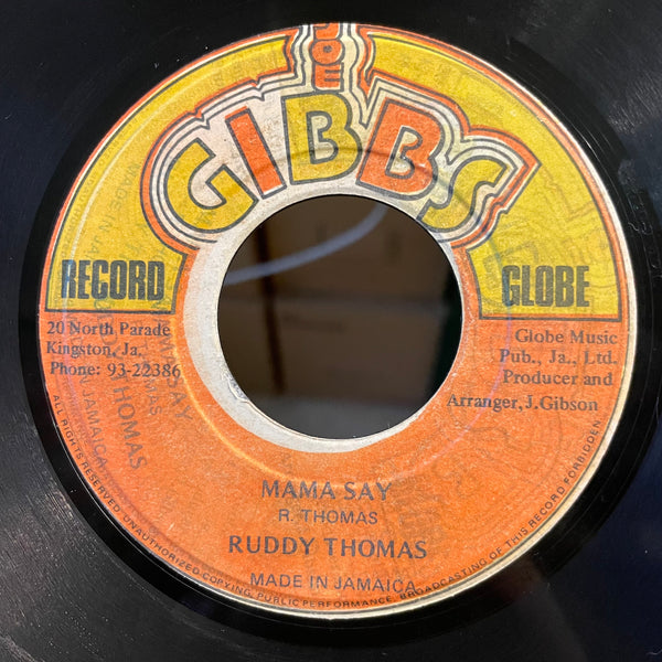 RUDDY THOMAS [Mama Say]