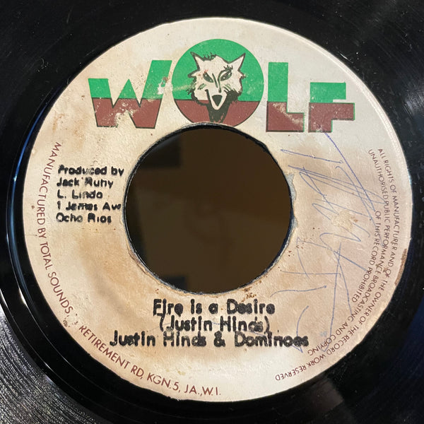 JUSTIN HINDS & DOMINOS [Fire Is A Desire]