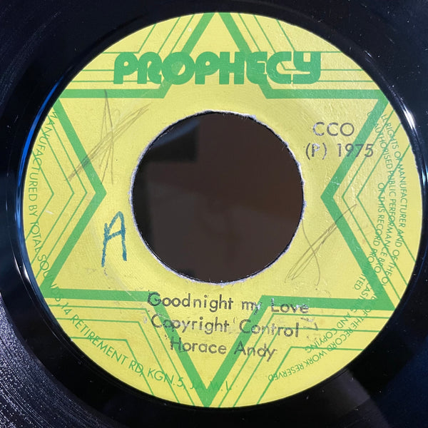 HORACE ANDY [Goodnight My Love]