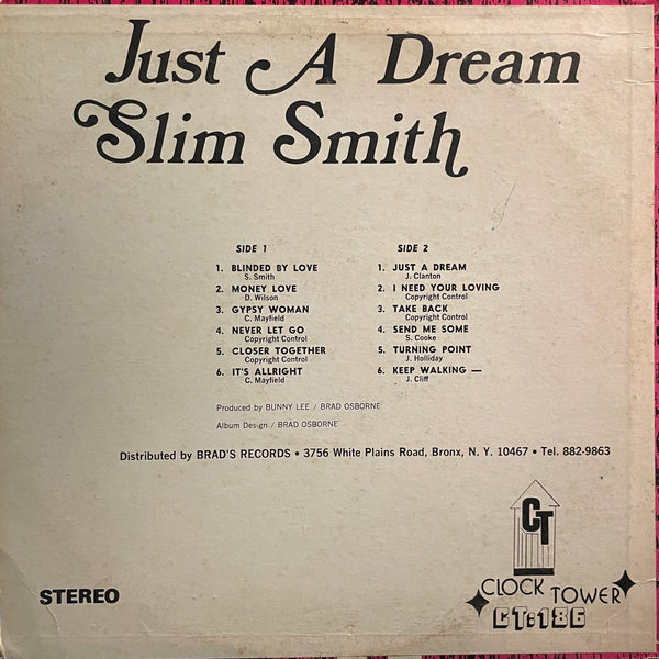 SLIM SMITH [Just A Dream]