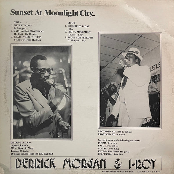 DERRICK MORGAN & I-ROY [Sunset At Moonlight City...]