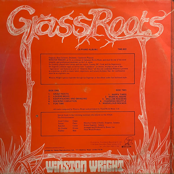 WINSTON WRIGHT [Grass Roots]