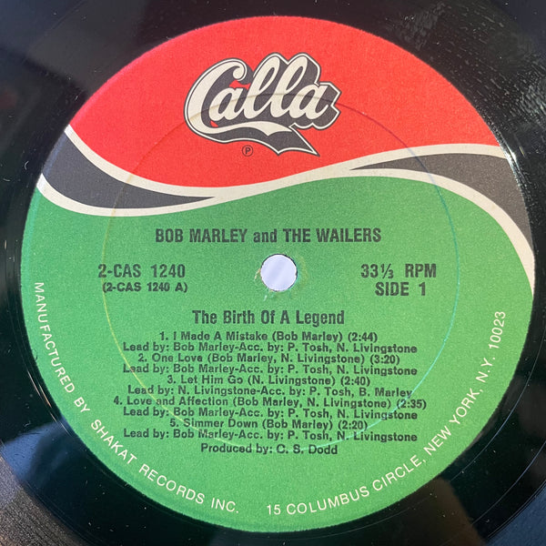BOB MARLEY & THE WAILERS [The Birth Of A Legend]