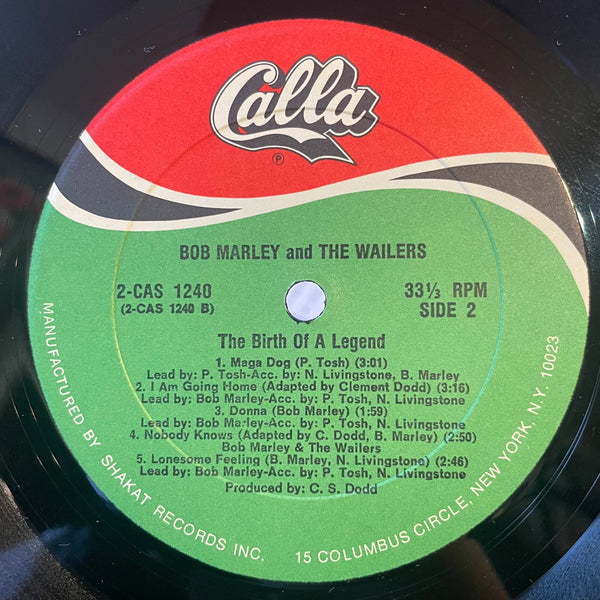 BOB MARLEY & THE WAILERS [The Birth Of A Legend]