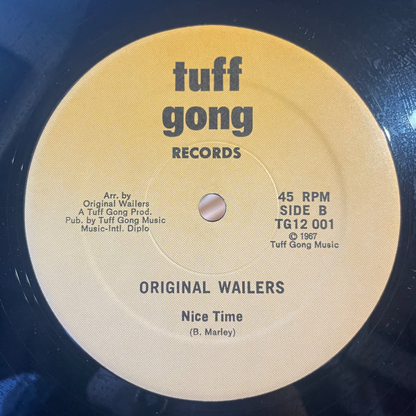 THE ORIGINAL WAILERS [Music Lesson / Nice Time]